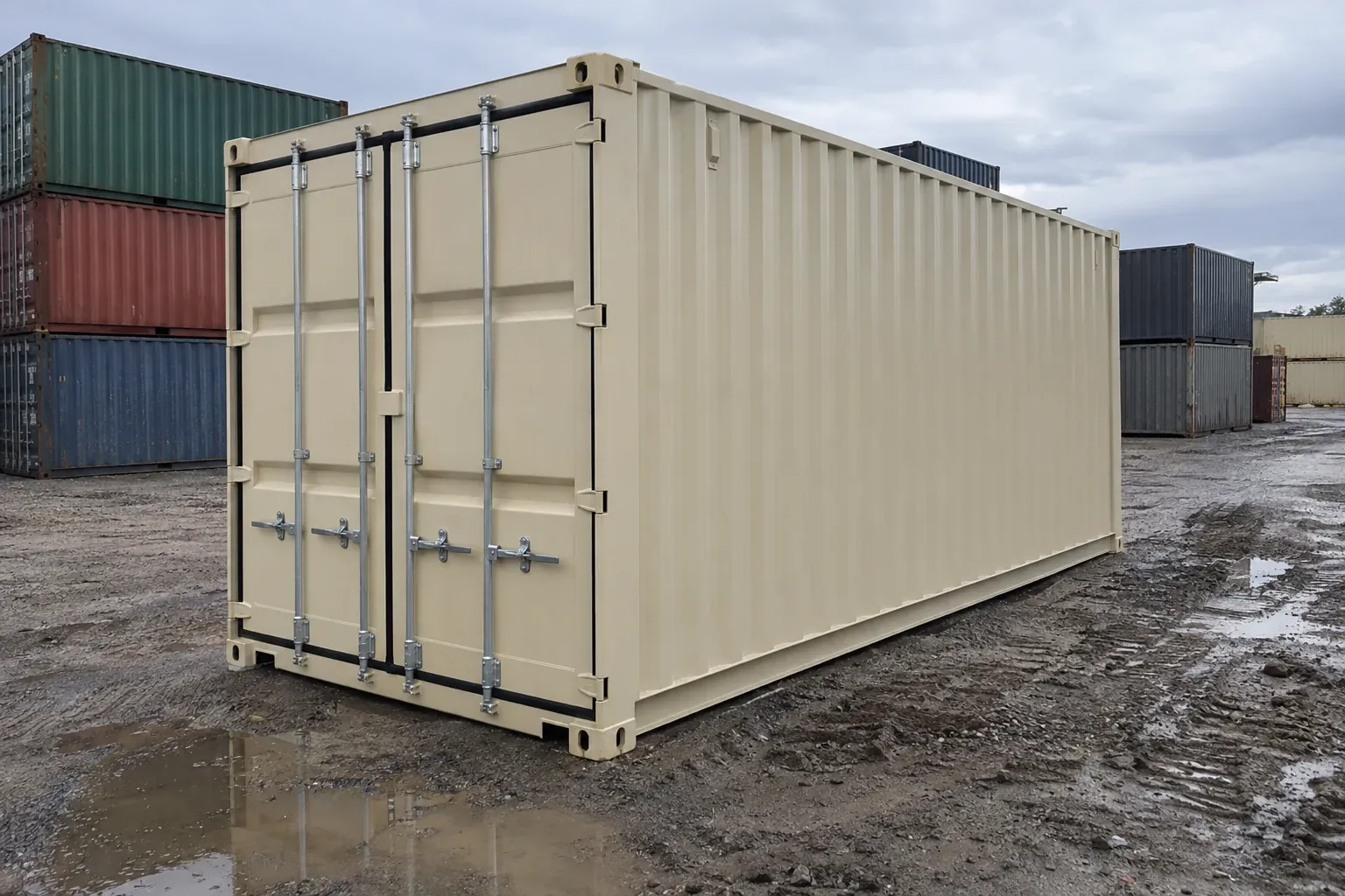 20ft New One-Trip Shipping Container: example photo